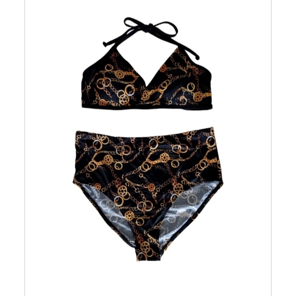 VENUS Golden Links Bikini Set, size 12. - Picture 3 of 16